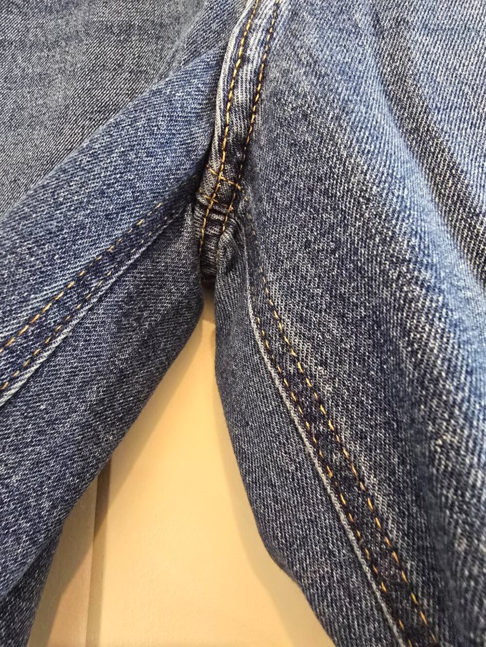 H&M Wide High Ankle Jeans - Dark Denim Blue - Picture 4 of 7